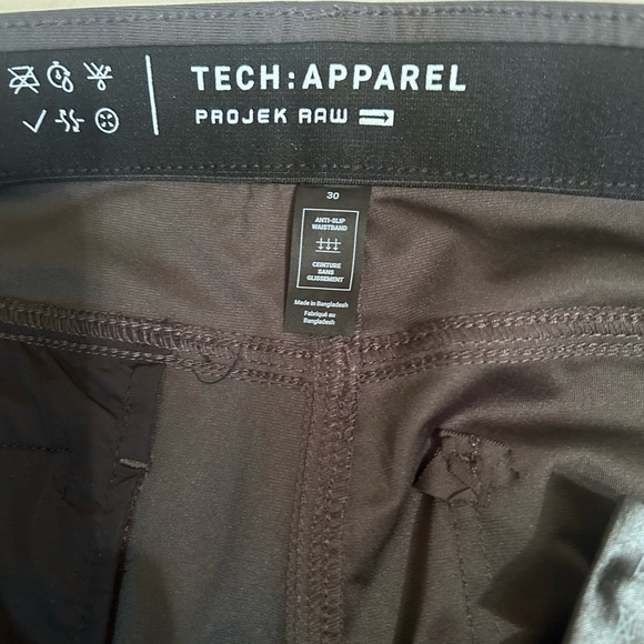 Men’s grey thermal flex cargo pants dri fit size 30 - Picture 9 of 9